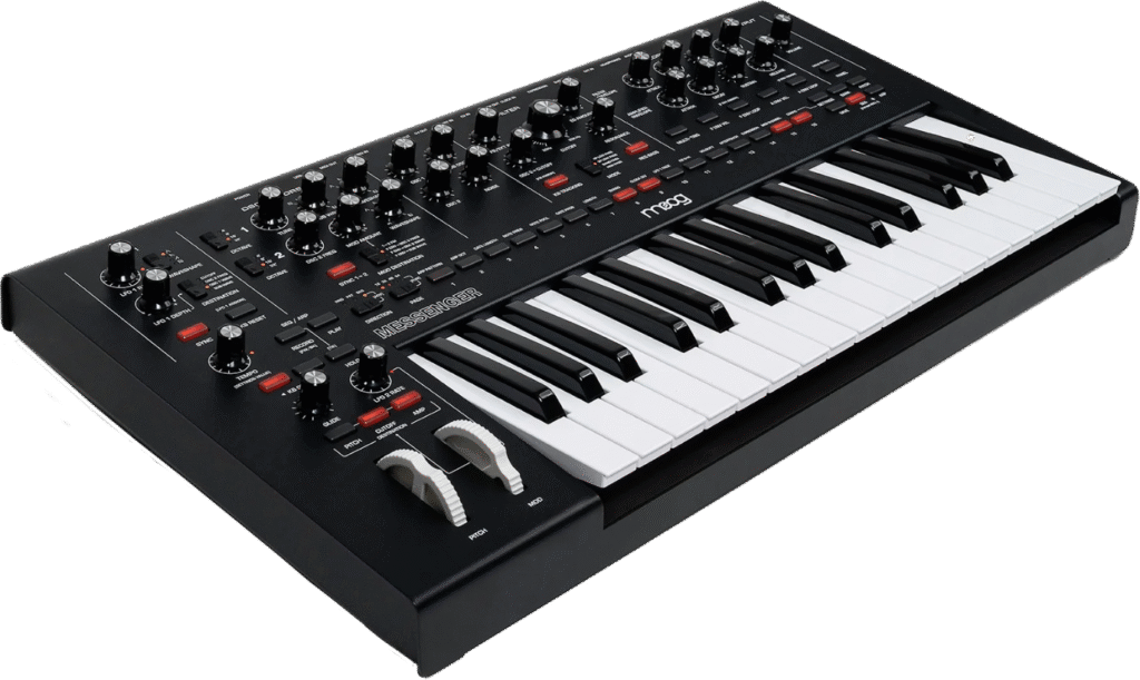 Moog Messenger von oben.