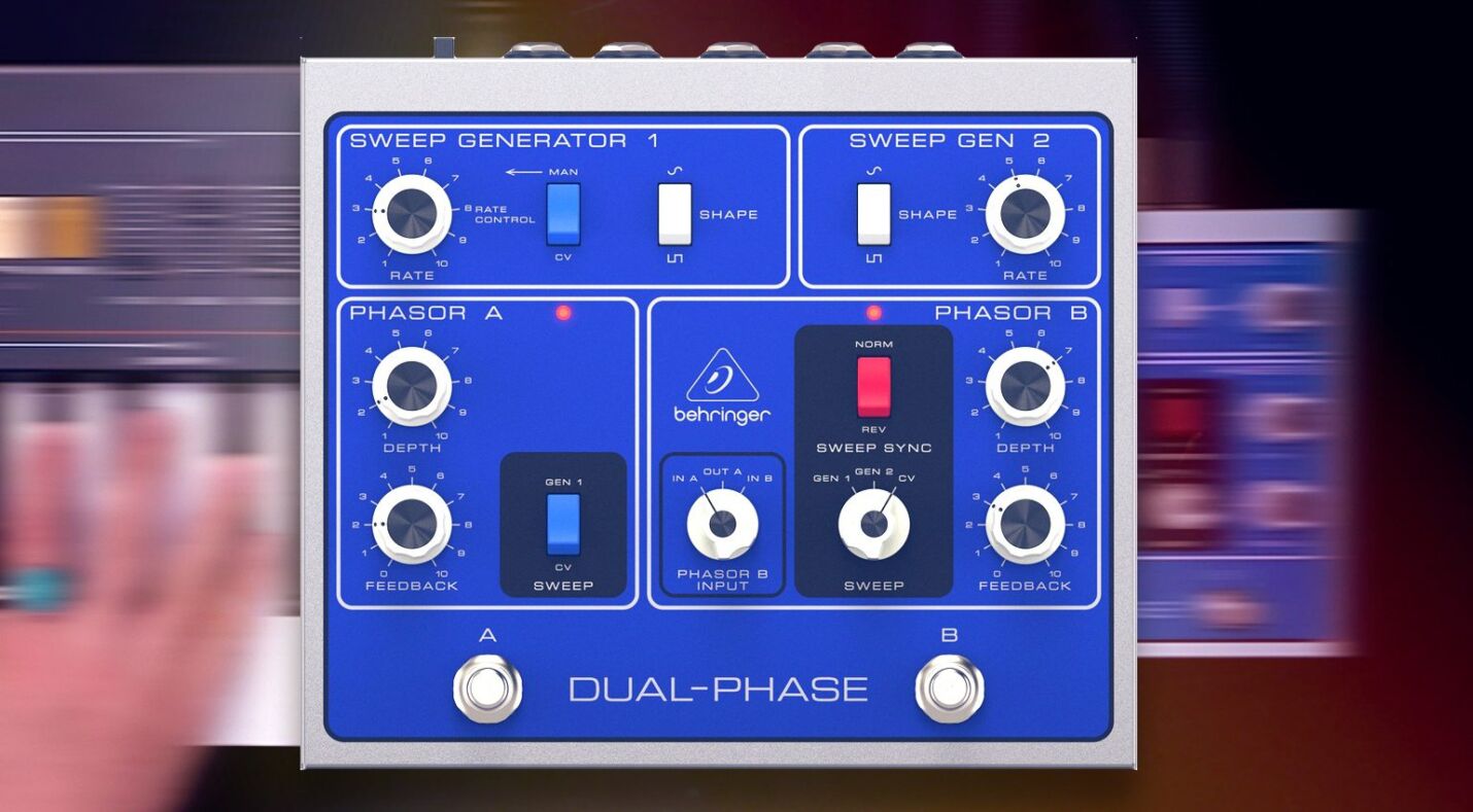 Behringer DUAL-PHASE: Klon des legendären Bi-Phase jetzt mit 54% Rabatt!