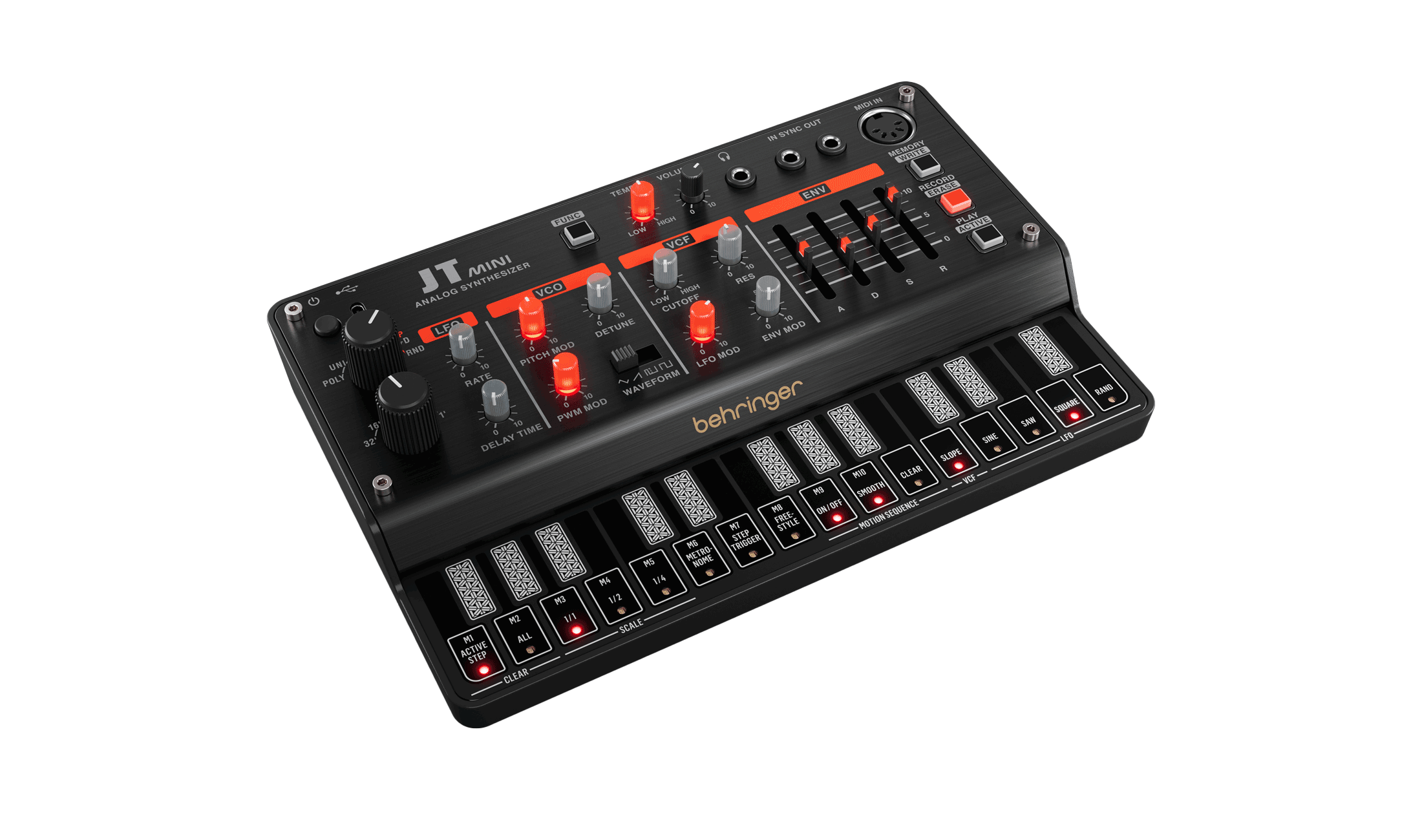 Test: Behringer JT-Mini – Paraphoner Synth im Mini-Format