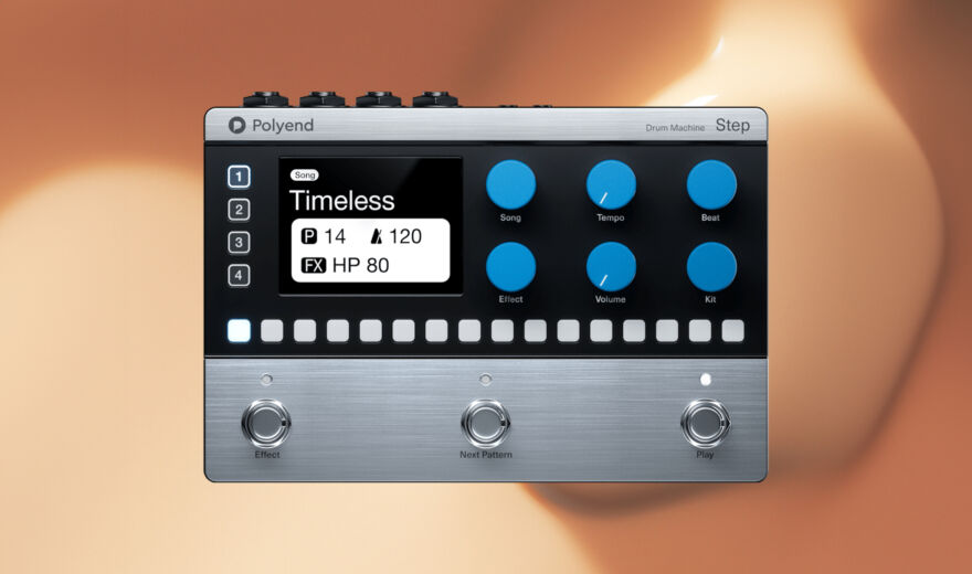 Test: Polyend Step – Drum-Maschine fürs Pedalboard