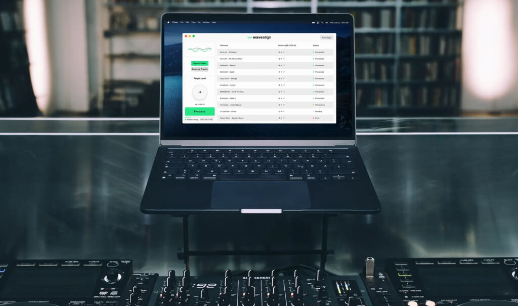 waveAlign: Das Tool, das den Loudness War für DJs beenden will - Loop ...