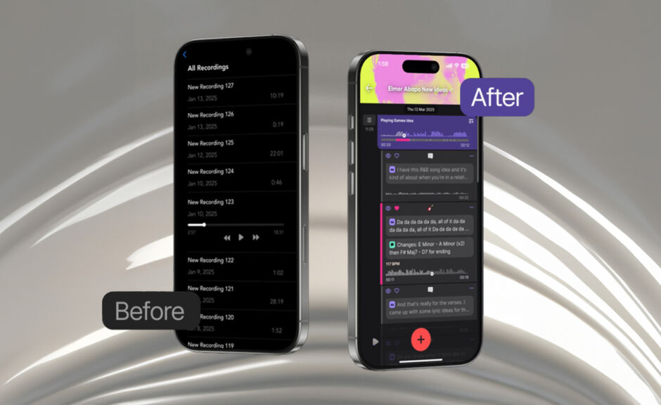 Vochlea Dubnote: Auf Musiker:innen zugeschnittene Voice-Memos