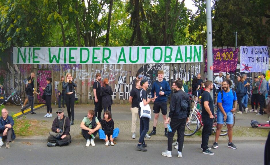 Protest gegen A100-Streckeneröffnung in Berlin geplant