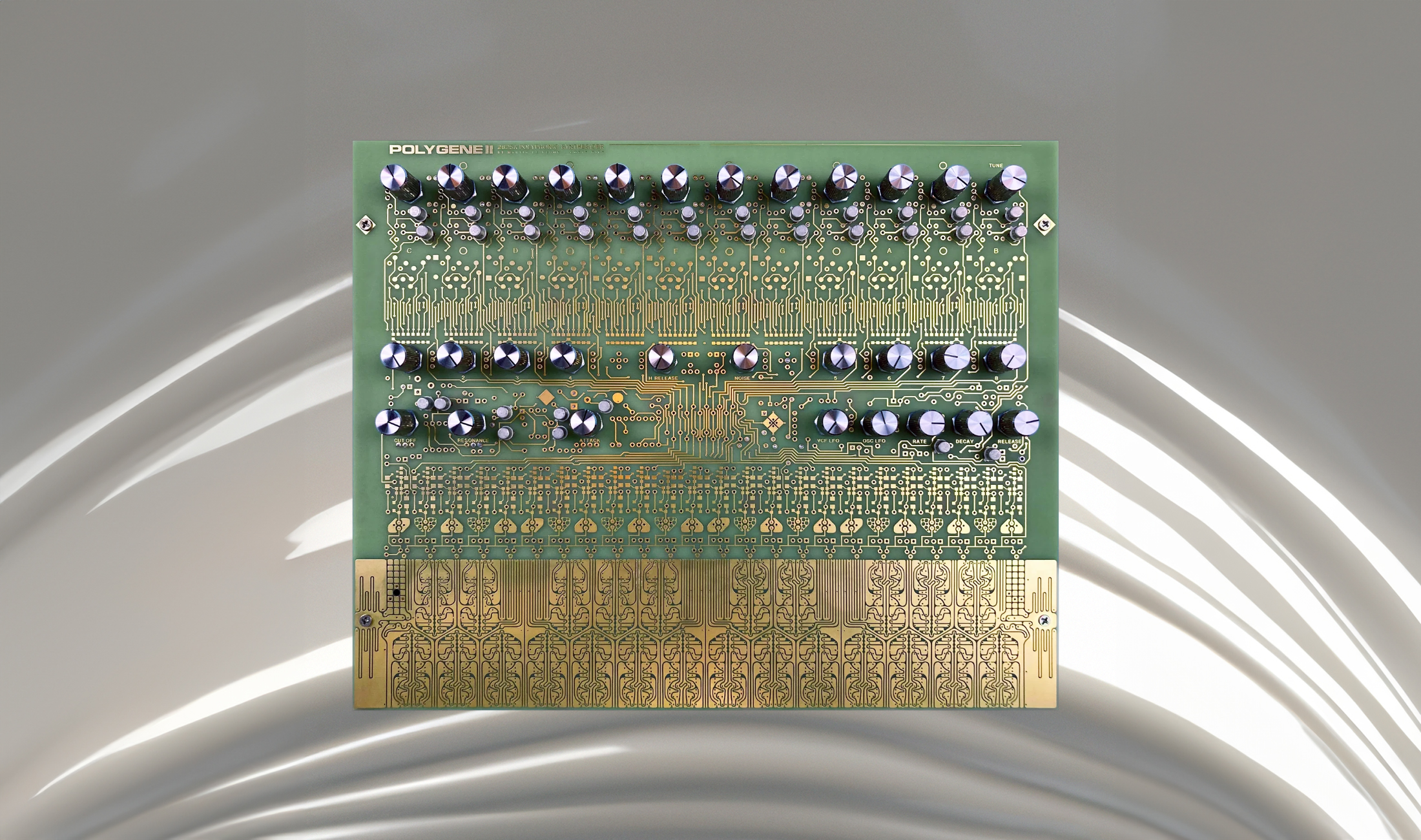 LA Priest Polygene II: Zweite Version des analogen Touch-Synthesizers angekündigt