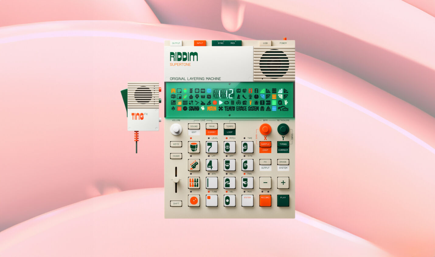 Teenage Engineering EP-40 Riddim Supertone: Neue Groovebox bringt Reggae und Dub ins Taschenformat