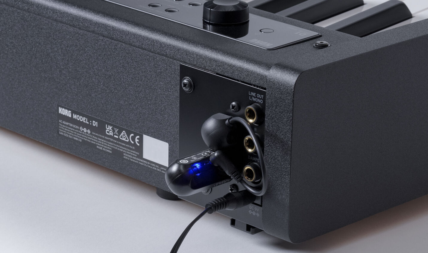 Korg BM-1: Drahtlose Option für MIDI-Verbindungen