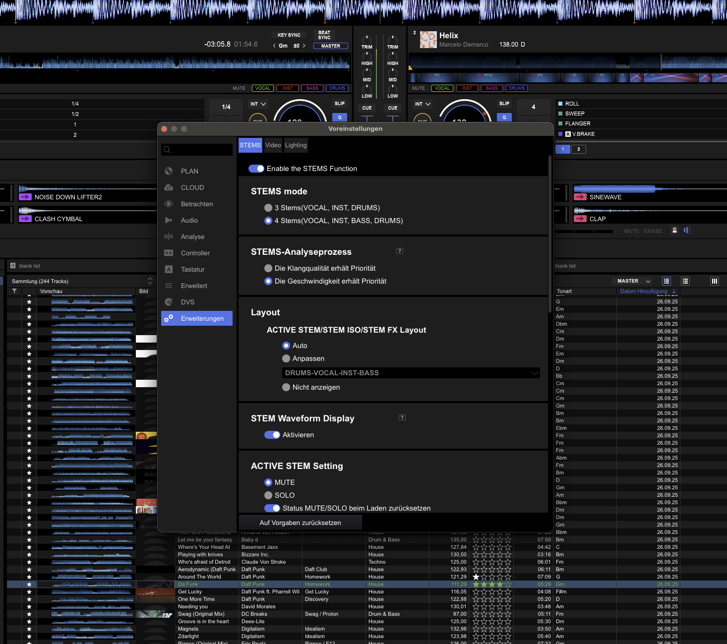 Track Separation Rekordbox Rekordbox 7.2.8: Update mit 4-fach Stem Separation und Cloud Setup ...