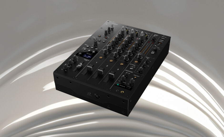 AlphaTheta DJM-V5: Neuer dreikanaliger Kreativ-Mixer für DJs vorgestellt