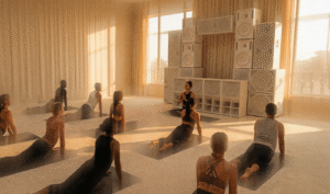 Techno im Hot-Yoga-Studio: Weil ich es mir wert bin