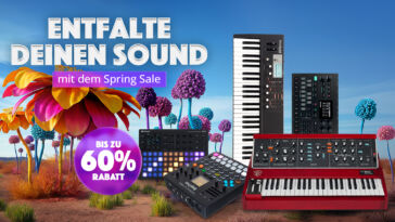 Die besten Synthesizer-Deals im Thomann Spring Sale: Bis zu 60 % Rabatt!