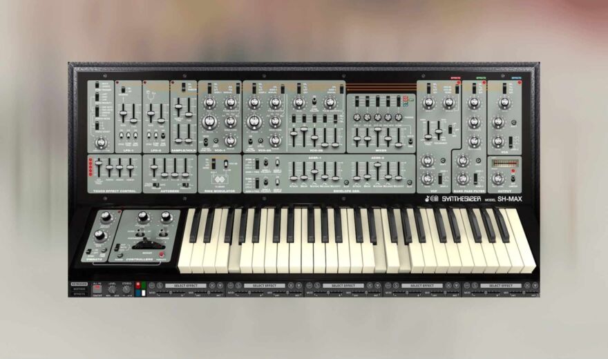 Cherry Audio SH-MAX: Drei Roland-Klassiker in einem Synth vereint
