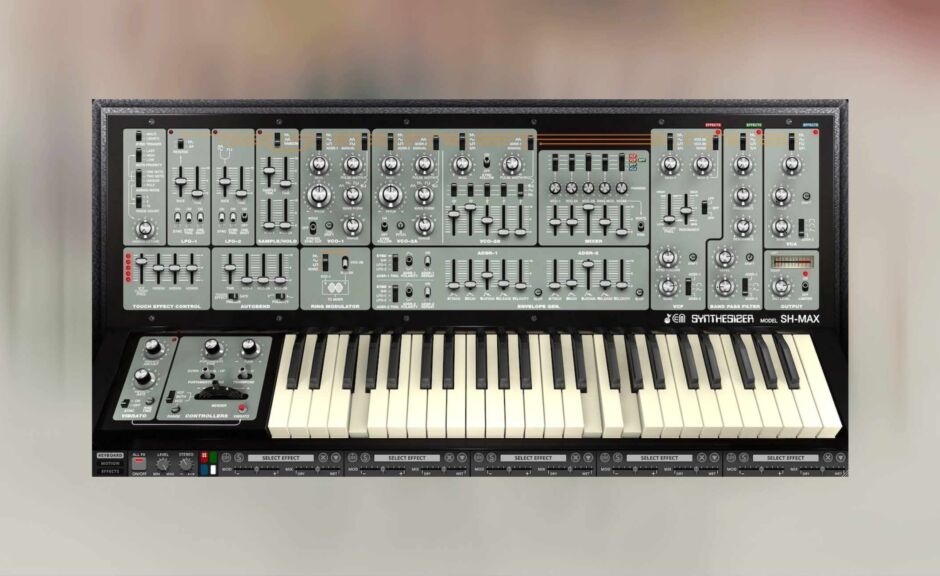 Cherry Audio SH-MAX: Drei Roland-Klassiker in einem Synth vereint