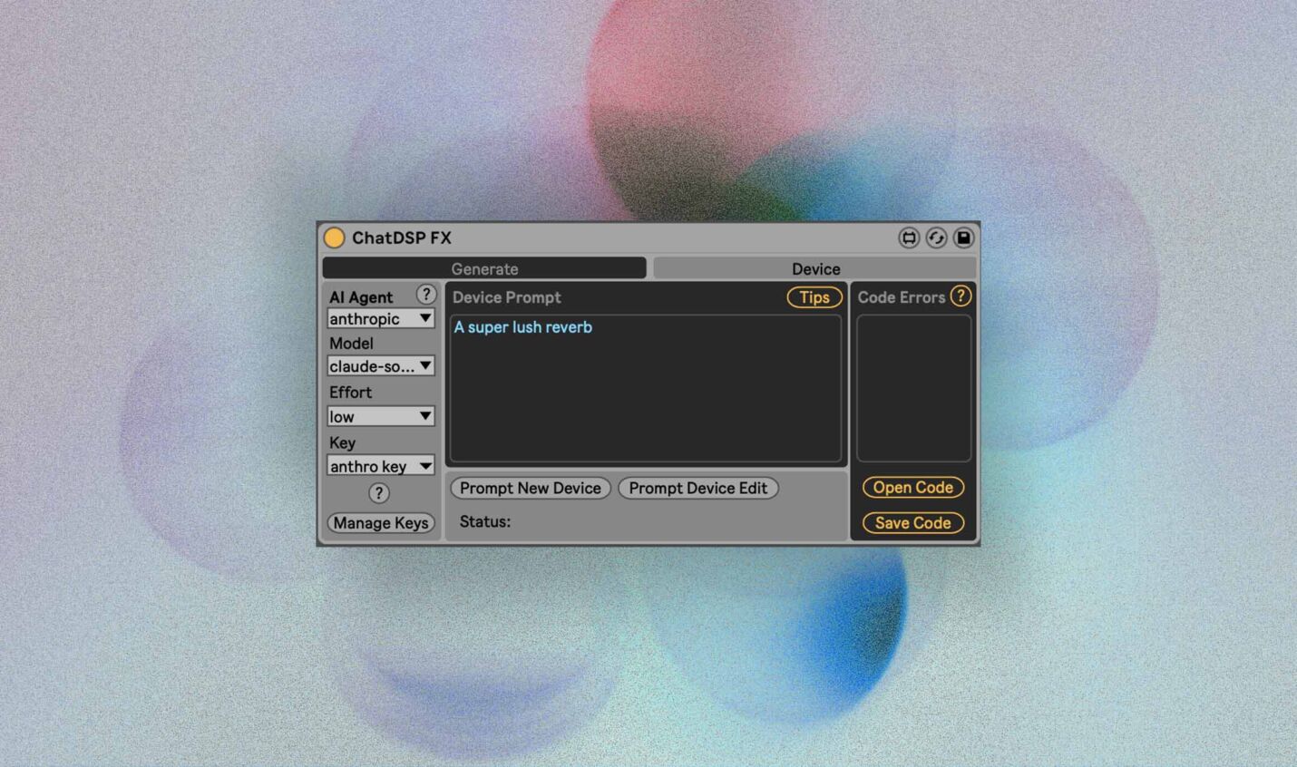 ChatDSP - Die KI-Revolution für Max for Live ist da