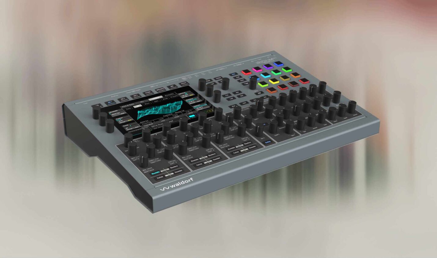 Iridium Desktop MK2: Waldorf erweitert Synth mit Aphex-Twin-Feature