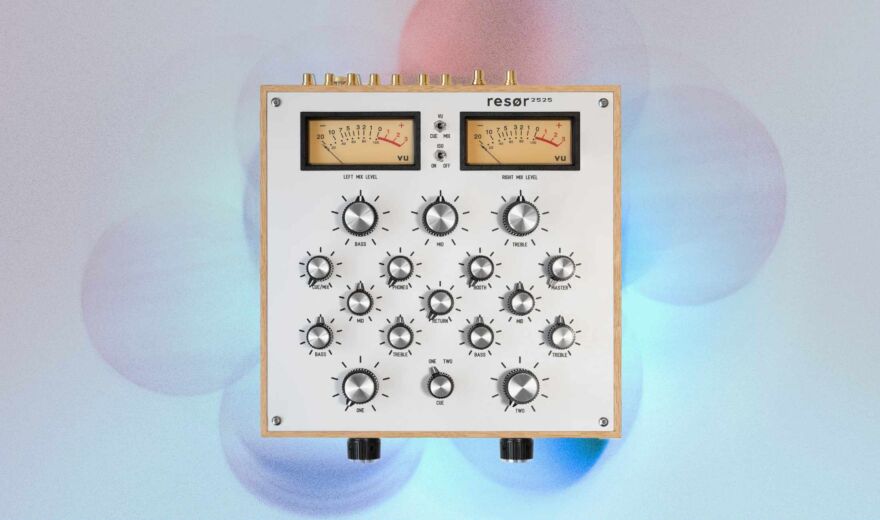 resør 2525 MFX: Boutique-Mixer mit FX-Option