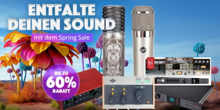 Thomann Spring Sale 2026: Coole Recording-Deals mit bis zu 60 % Rabatt