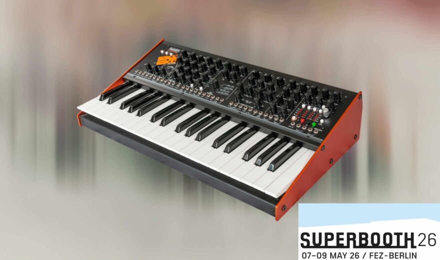 Superbooth 26: AnalogFX Larynx – der Synton Syrinx bekommt eine Tastatur
