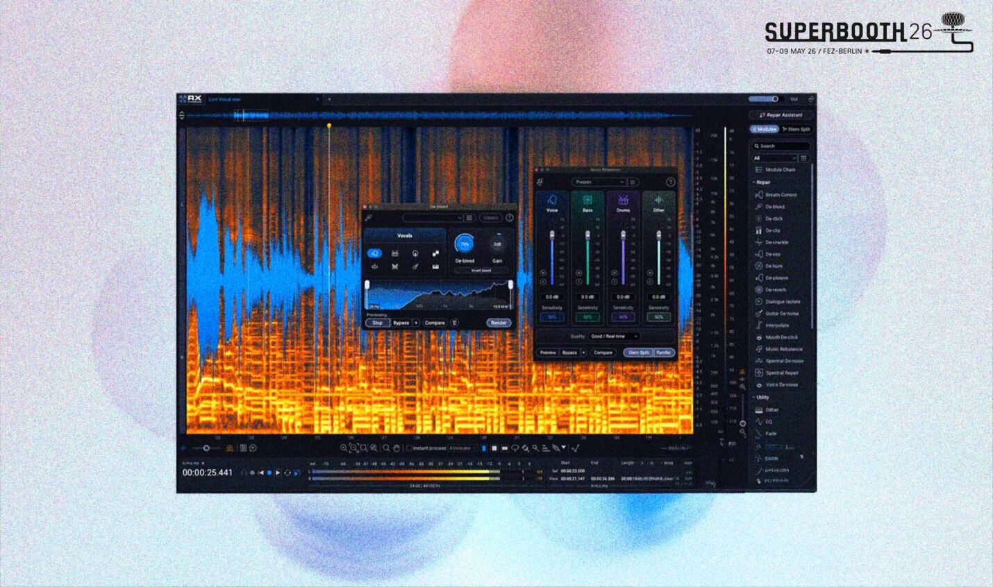 iZotope RX 12: Stems View, Scene Rebalance und neue KI-Werkzeuge