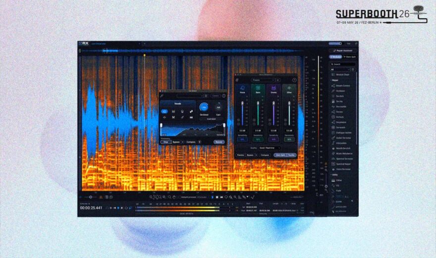 iZotope RX 12: Stems View, Scene Rebalance und neue KI-Werkzeuge