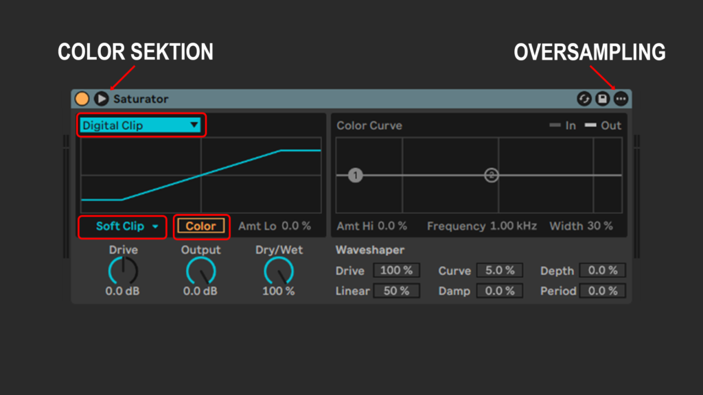 Ableton Saturator