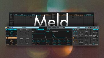 Workshop: Dub Techno Loop in Ableton Live 12 – nur mit einem Synth (Meld)