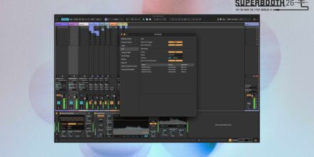 Superbooth 26: Ableton Live 12.4 ist da – Update bringt Link Audio, neue Effekte und mehr