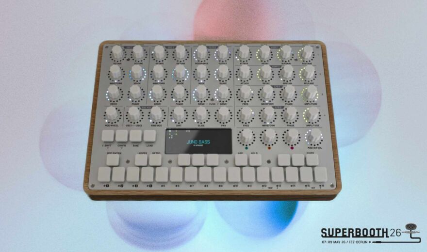 Superbooth 26: Apaeron Afour, schwedischer Polysynth
