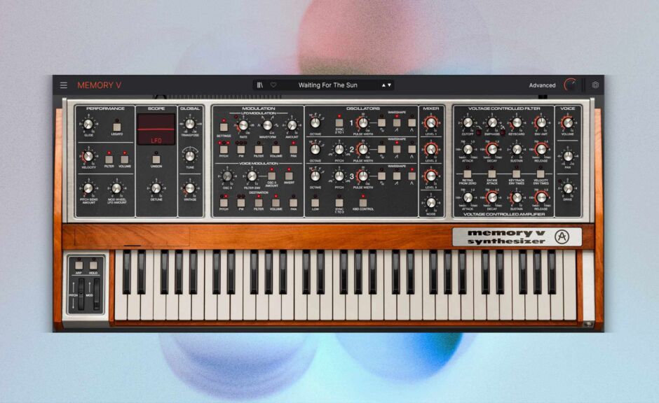 Arturia Memory V: Software-Emulation des legendären Memorymoog