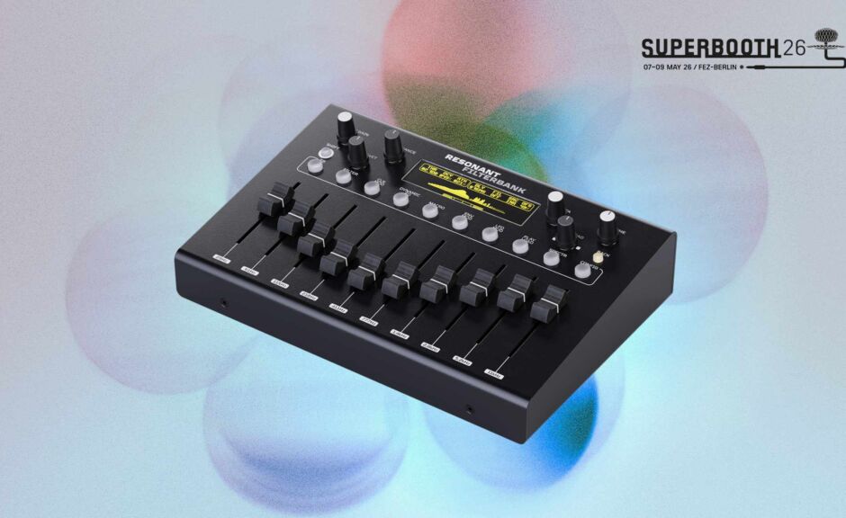 Superbooth 26: Erica Synths präsentiert die Resonant Filterbank als Desktop-Effektgerät