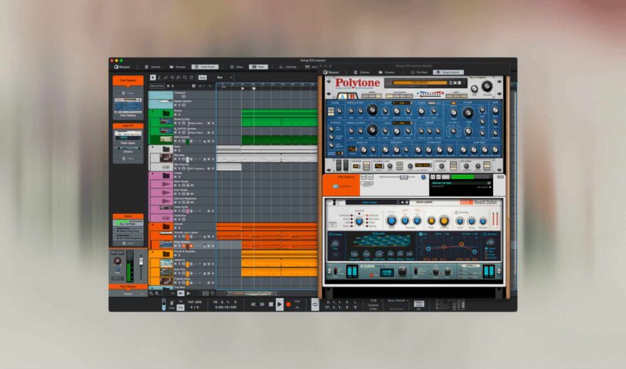Reason 14: Neue Version mit verbessertem Workflow und RV-9 Reverb erschienen