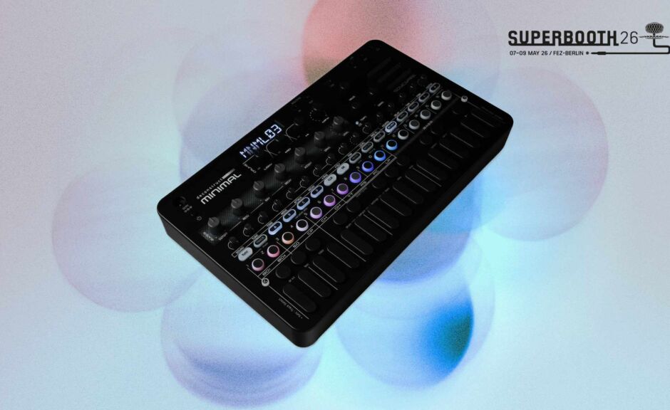 Superbooth 26: Sonicware Deconstruct MINIMAL eine Groovebox für Minimal und Techno