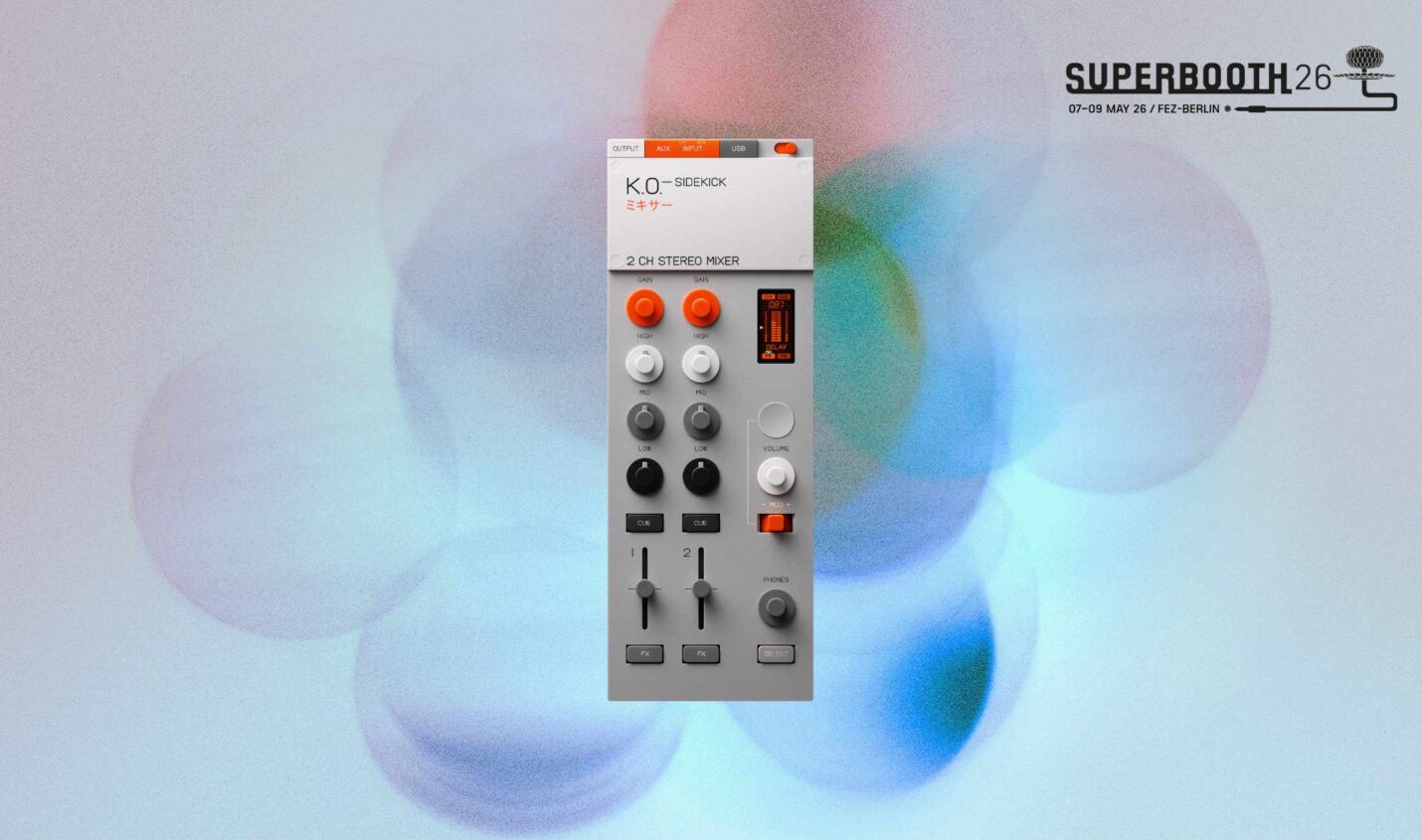Superbooth 26: Teenage Engineering EP-136 K.O. Sidekick