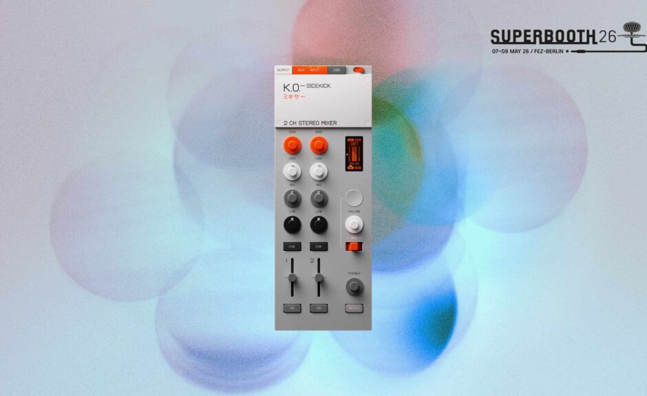 Superbooth 26: Teenage Engineering EP-136 K.O. Sidekick