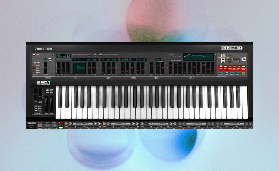 Cherry Audio bringt den legendären Ensoniq ESQ-1 als Plug-in zurück
