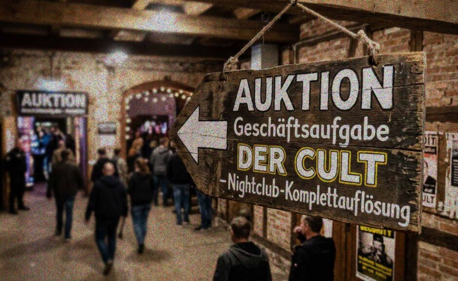 Vom Sofa bis zum Subwoofer: Dieser deutsche Club versteigert sein gesamtes Inventar