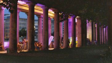 Sommer-Highlight auf der Museumsinsel: Kolonnaden-Bar startet mit über 50 Gratis-Events