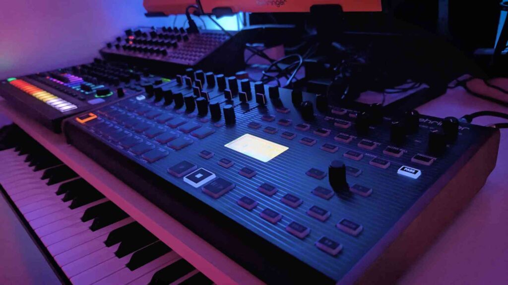Der Behringer BMX im Studioeinsatz.