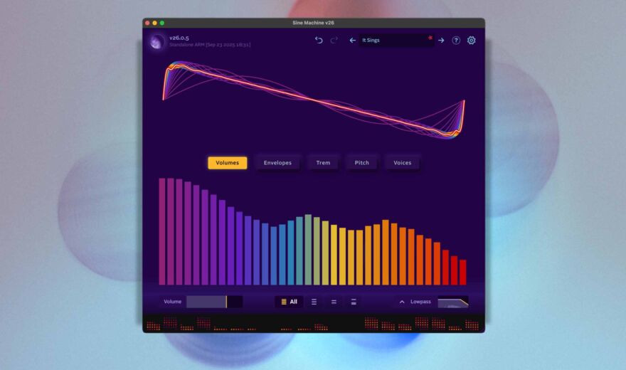 "Sine Machine": Wiener Entwickler revolutioniert die additive Synthesizer-Technologie 