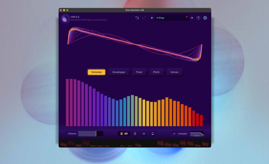 "Sine Machine": Wiener Entwickler revolutioniert die additive Synthesizer-Technologie 