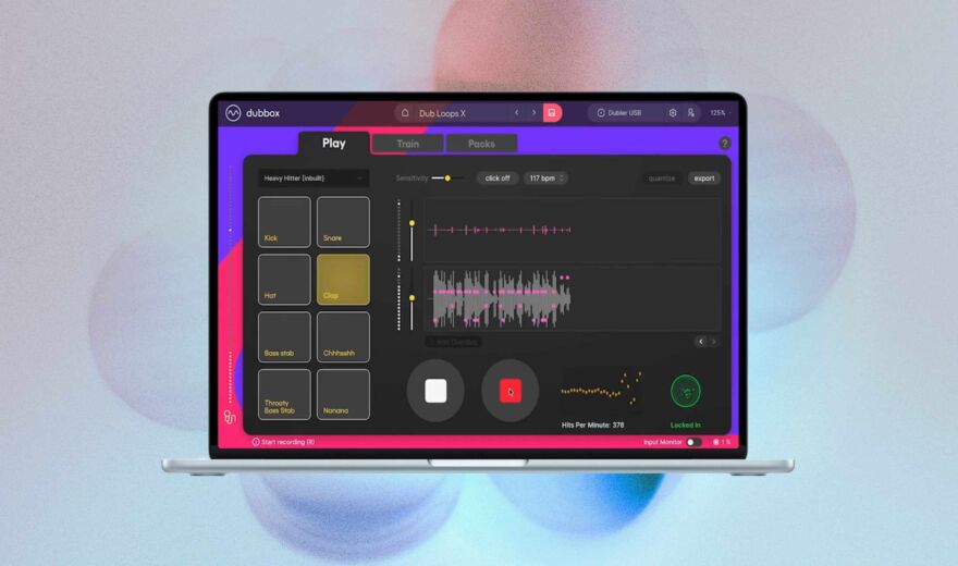 Vochlea DubBox: Beatbox-Software zur Herstellung eigener Perkussionloops