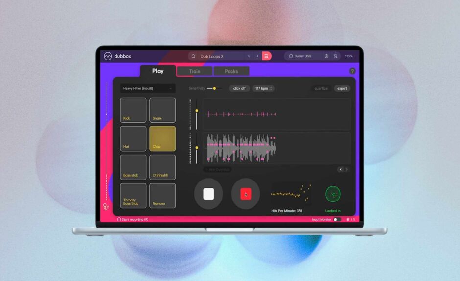Vochlea DubBox: Beatbox-Software zur Herstellung eigener Perkussionloops