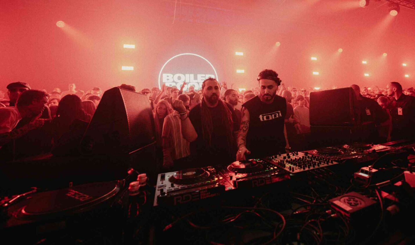 Während Boiler-Room-Set: Störenfriede attackiert und niedergetrampelt