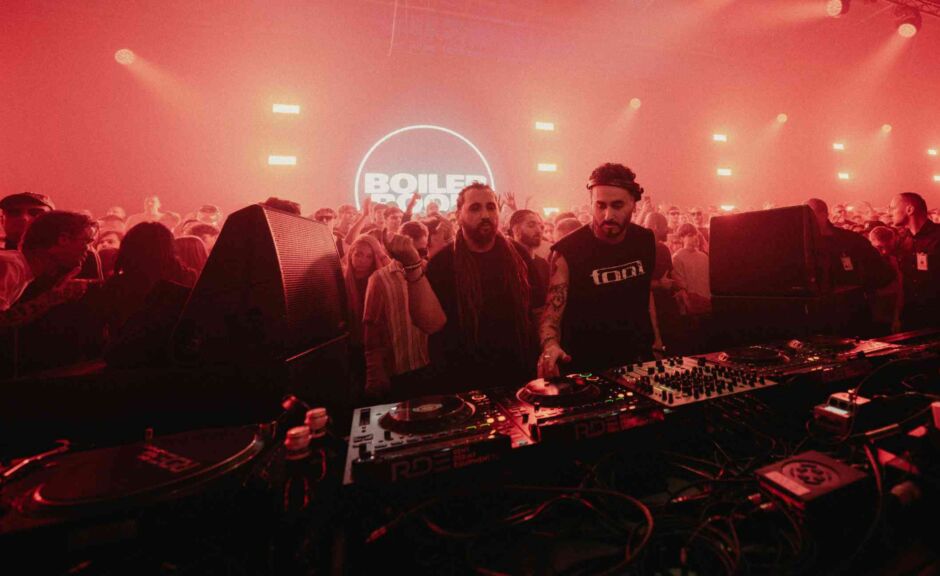 Während Boiler-Room-Set: Störenfriede attackiert und niedergetrampelt