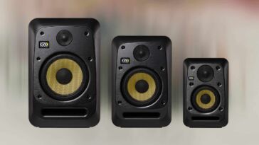 KRK stellt V Series Five vor – Neue Studiomonitore mit kabelloser Steuerung