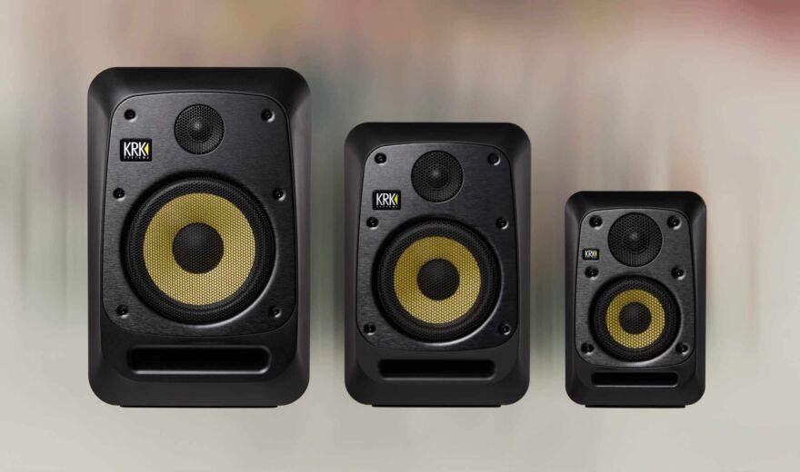 KRK stellt V Series Five vor – Neue Studiomonitore mit kabelloser Steuerung