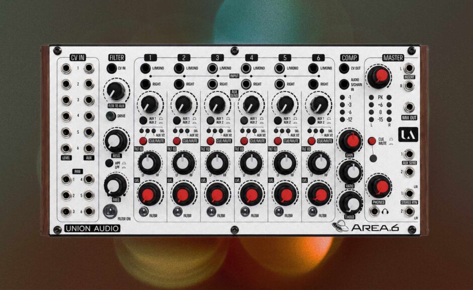 Union Audio Area.6: Analoger Sechskanal-Mixer für DJ-, Studio- und Modularsysteme