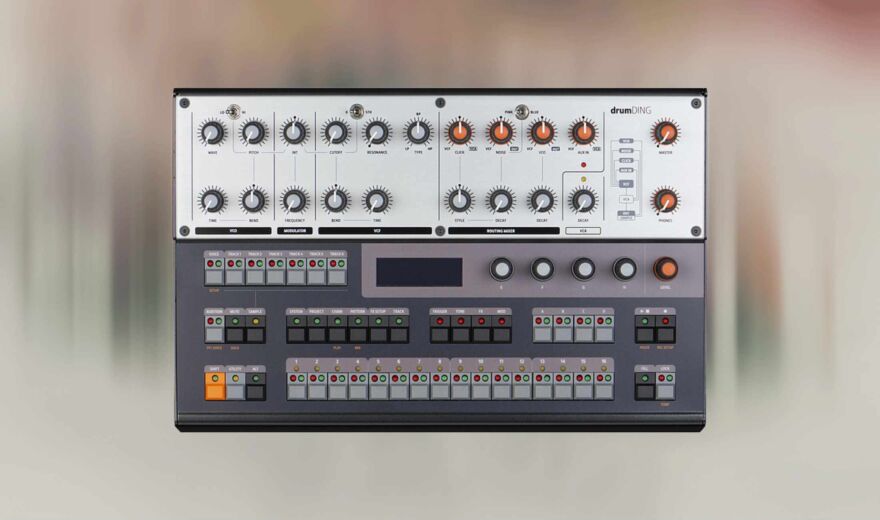 Vermona drumDING: Hybride analoge Drum-Synthese trifft auf Sample-Workflow