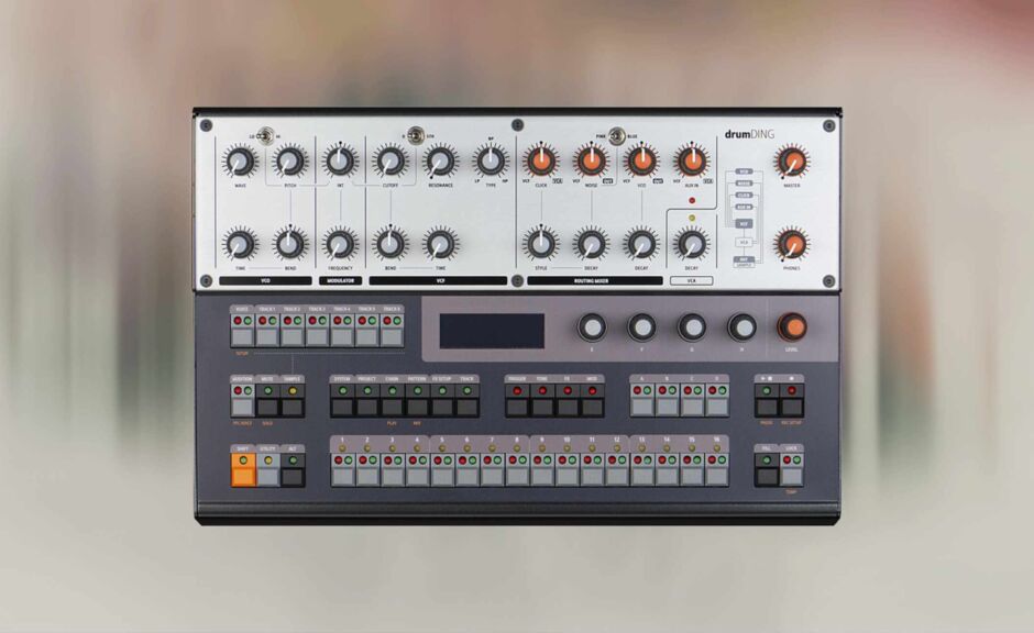 Vermona drumDING: Hybride analoge Drum-Synthese trifft auf Sample-Workflow
