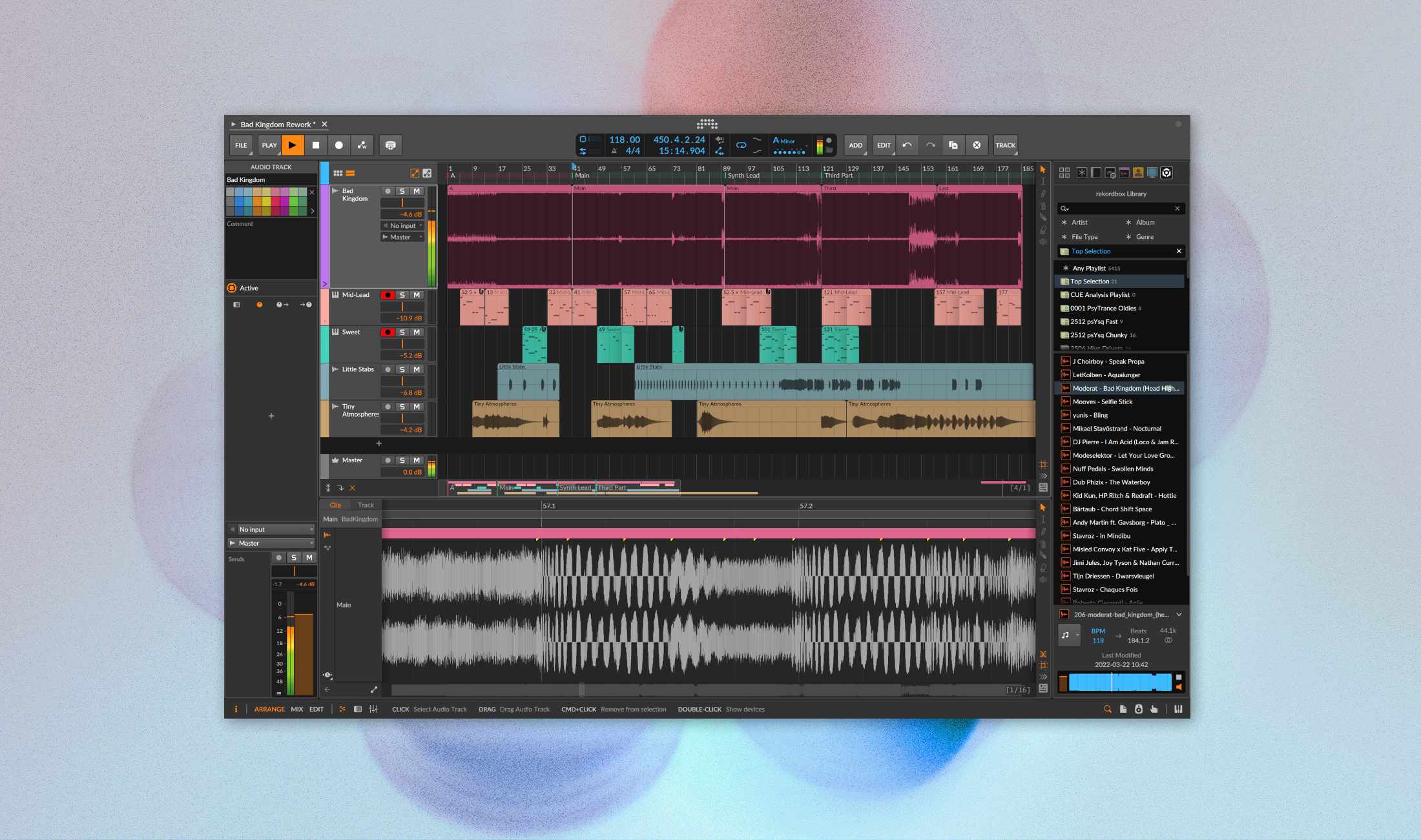 Wie DJs ihre rekordbox-Musikbibliothek jetzt in Bitwig Studio nutzen können