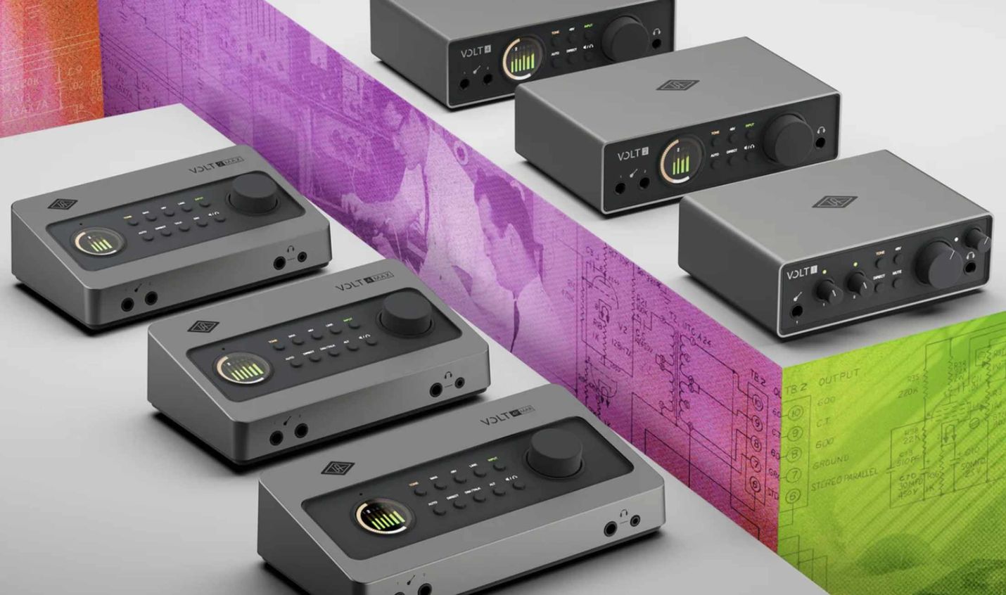 Universal Audio erneuert die Volt-Serie mit sechs USB-Audiointerfaces